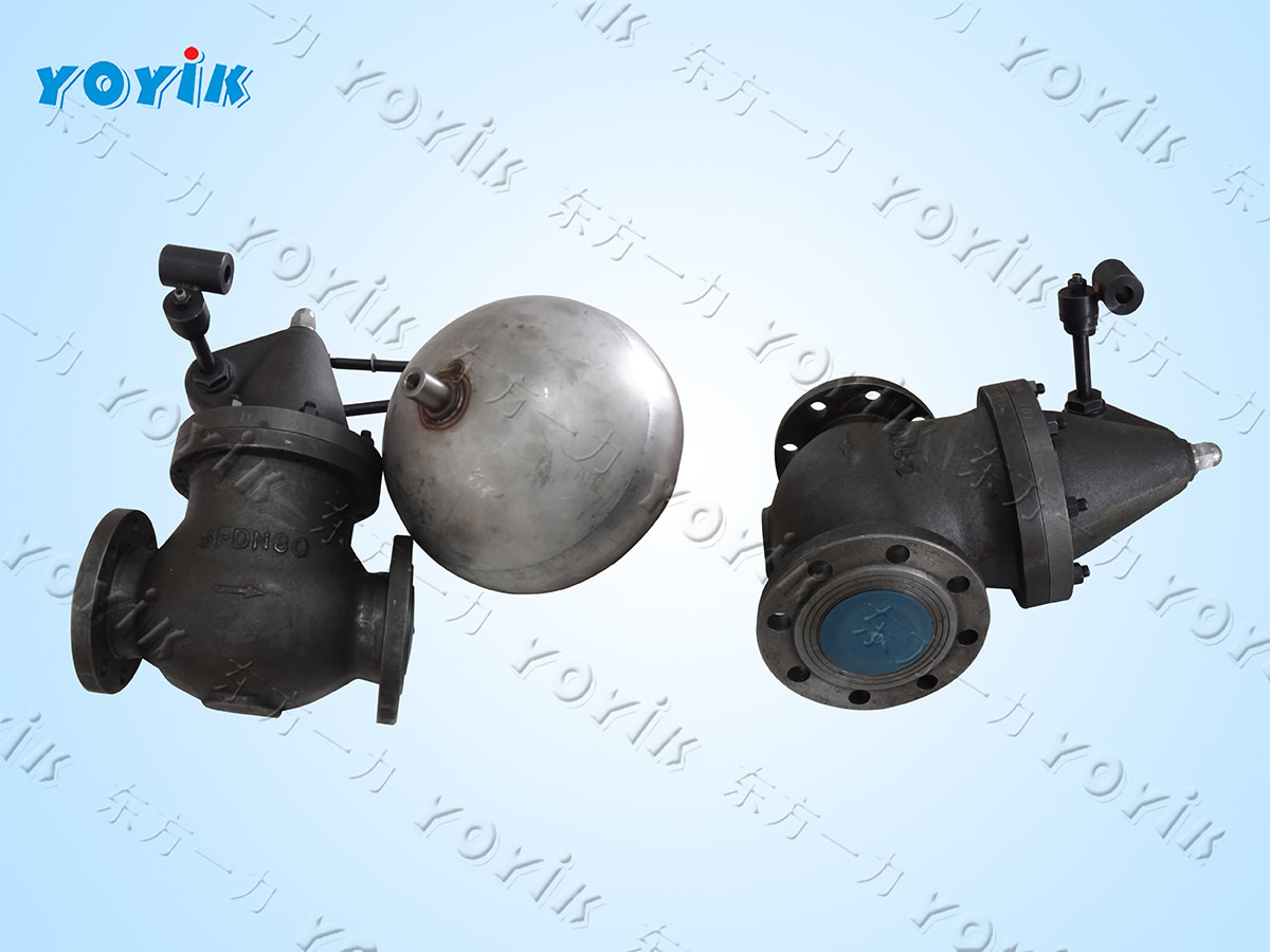 Vacuum tank float valve DN80