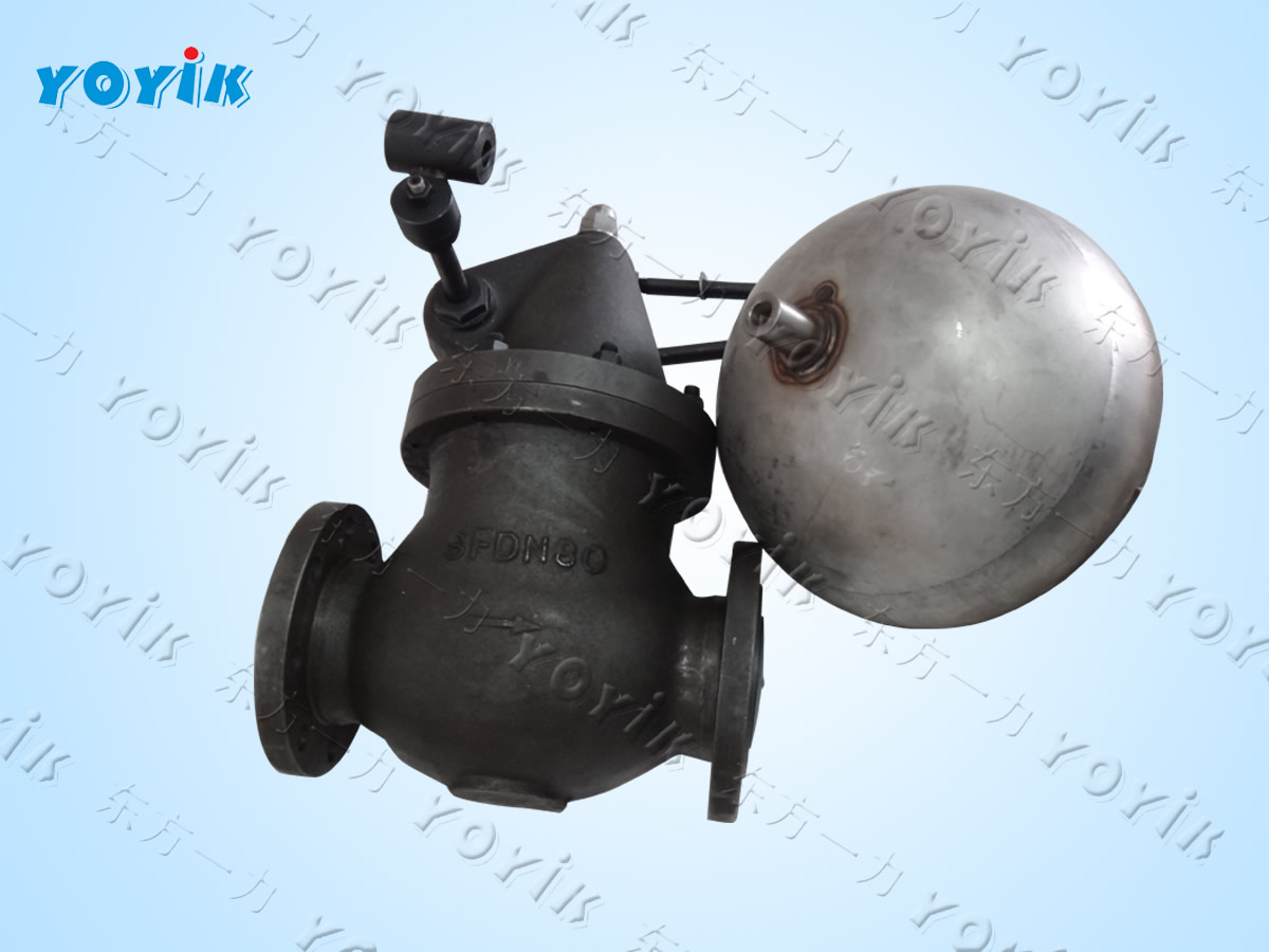 Vacuum tank float valve DN80