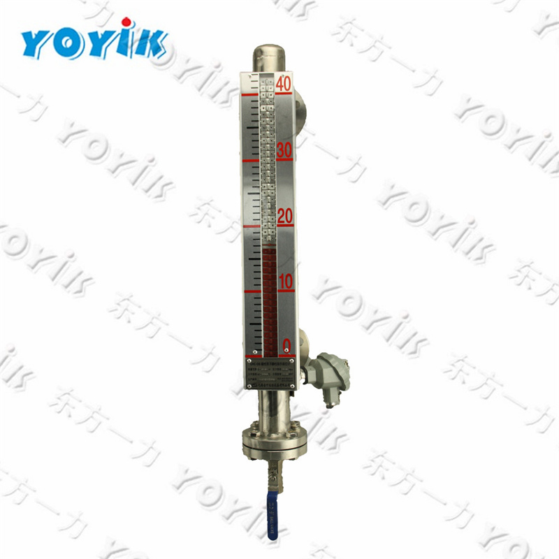 The stainless steel magnetic level gauge vac  UHZ-618C17 operates based on the principles of magnetic coupling and buoyancy.