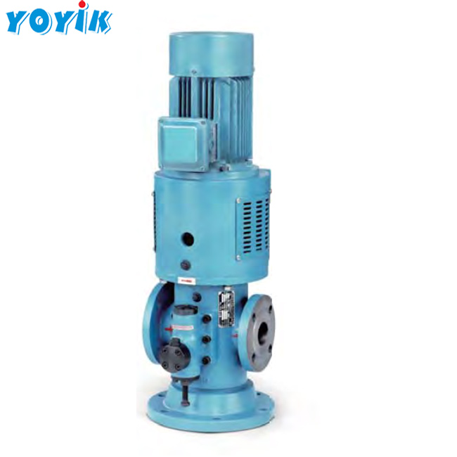 HSND280-46N is a vertical AC main sealing oil pump with side inlet and side outlet. 