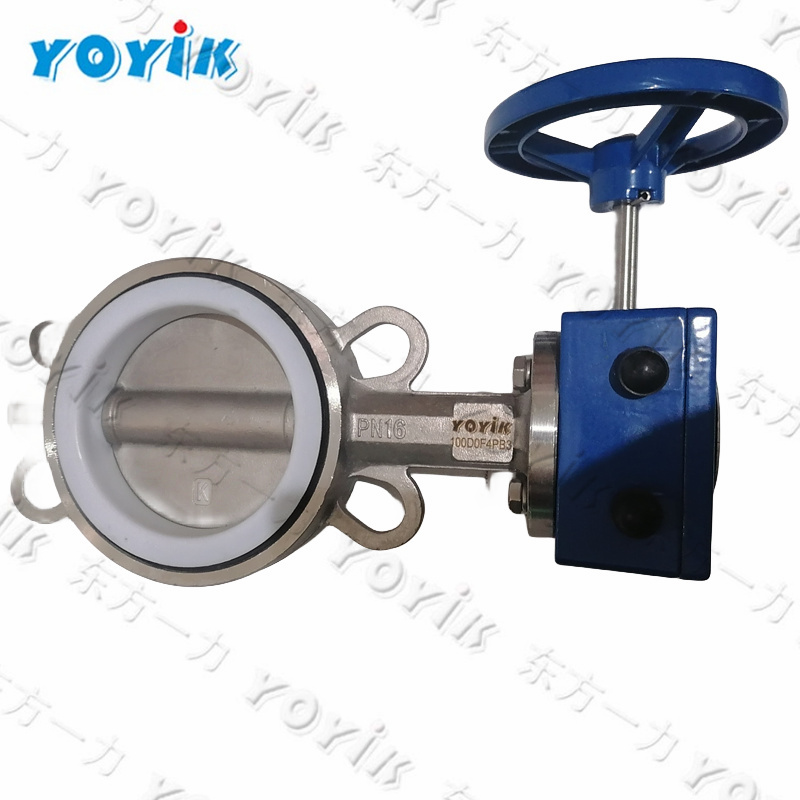  China made Manual clamp butterfly Pneumatic double slide valve D71F-10C